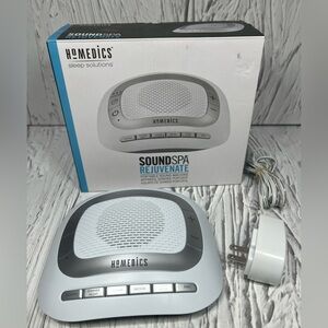 Homedics Sleep Solutions SoundSpa Rejuvenate 6 Nature Sounds Dented Box